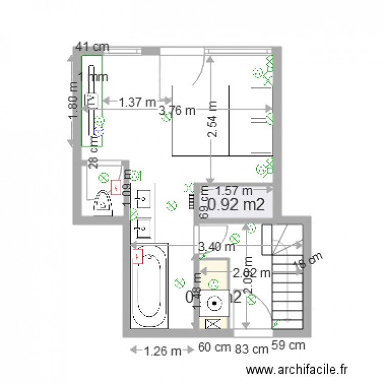 OKS D. Plan de 0 pièce et 0 m2