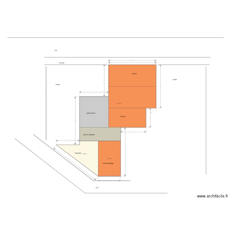 INPLANTATION 5. Plan de 0 pièce et 0 m2