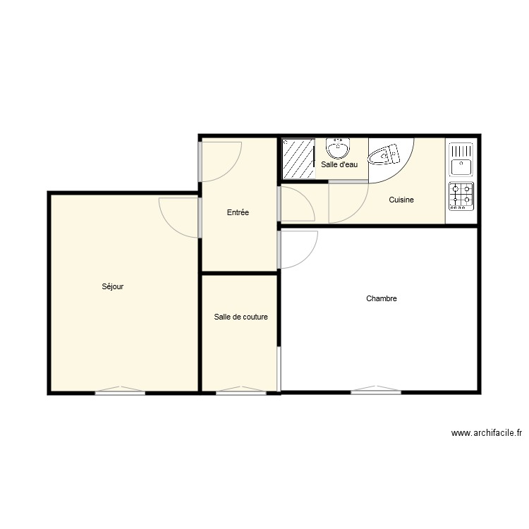 DURANTON 1G 2018 PLAN ACTUEL. Plan de 0 pièce et 0 m2