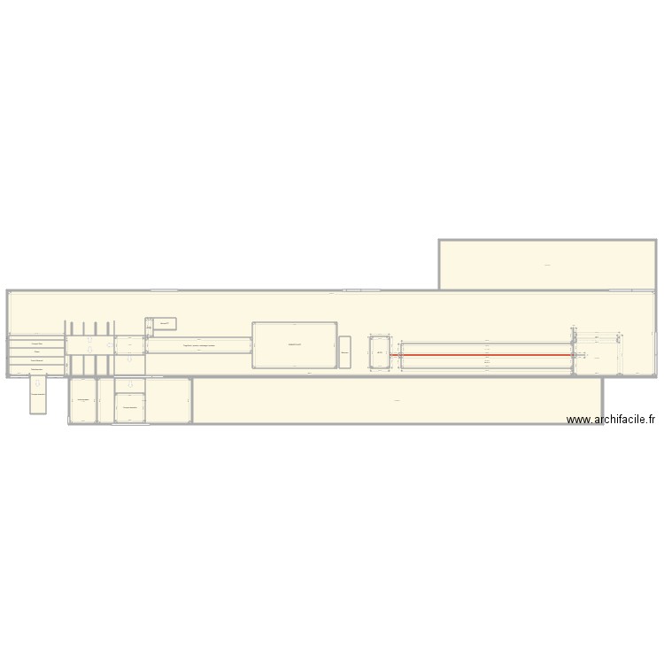 batiment trefilage. Plan de 0 pièce et 0 m2