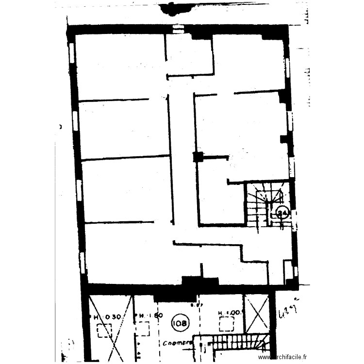 Quatrième. Plan de 0 pièce et 0 m2