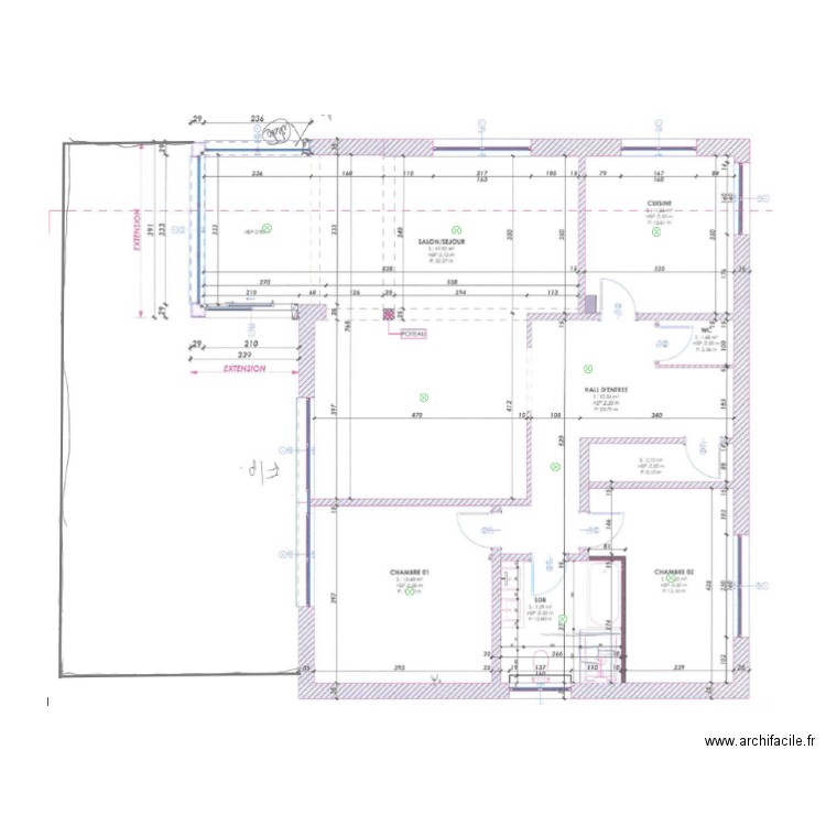 Maison PAB v1. Plan de 0 pièce et 0 m2