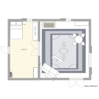 plan chambre salon 