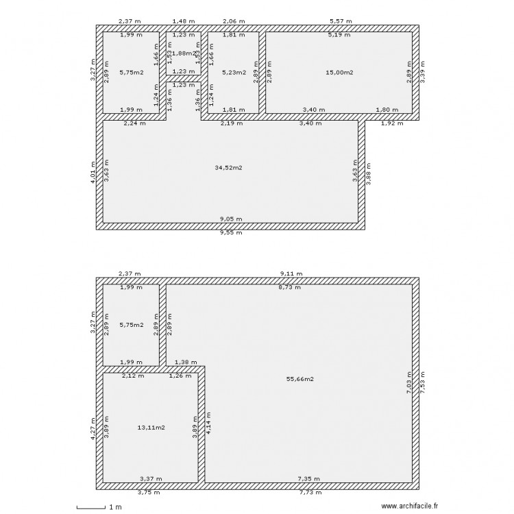 borgo maison 2. Plan de 0 pièce et 0 m2