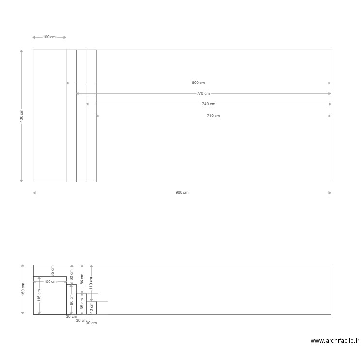 Solution 2 100. Plan de 0 pièce et 0 m2