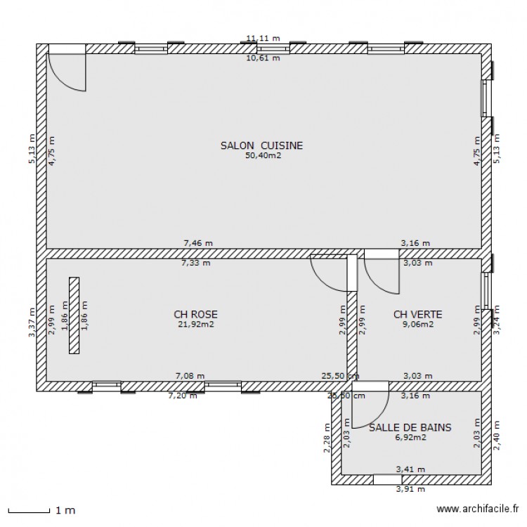 NAVILLY . Plan de 0 pièce et 0 m2