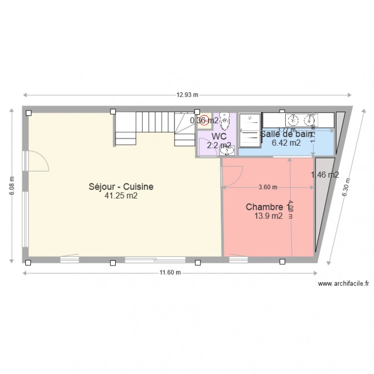 Gite 1 dernier bis 3. Plan de 0 pièce et 0 m2