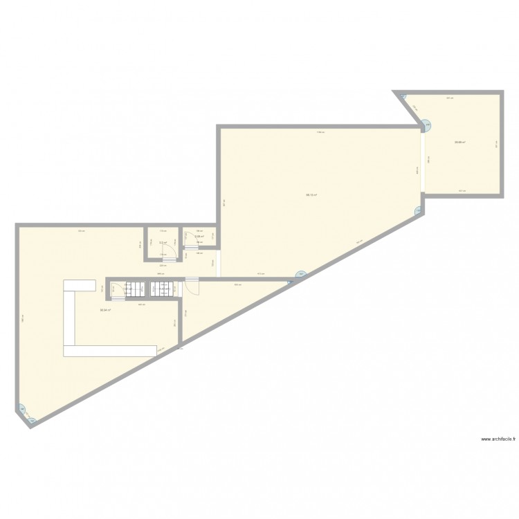 trazegnies delval 41. Plan de 0 pièce et 0 m2