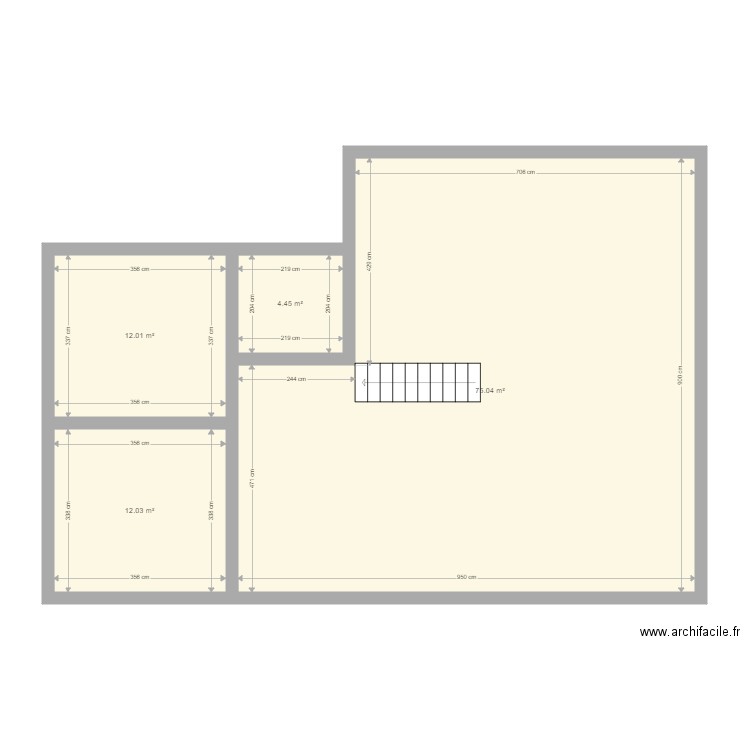 Normandie 2020 1st floor. Plan de 0 pièce et 0 m2