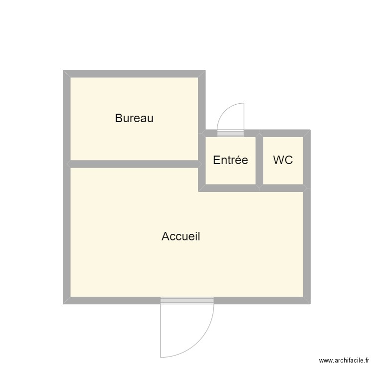 2410 FLAVIMMO LC. Plan de 4 pièces et 10 m2