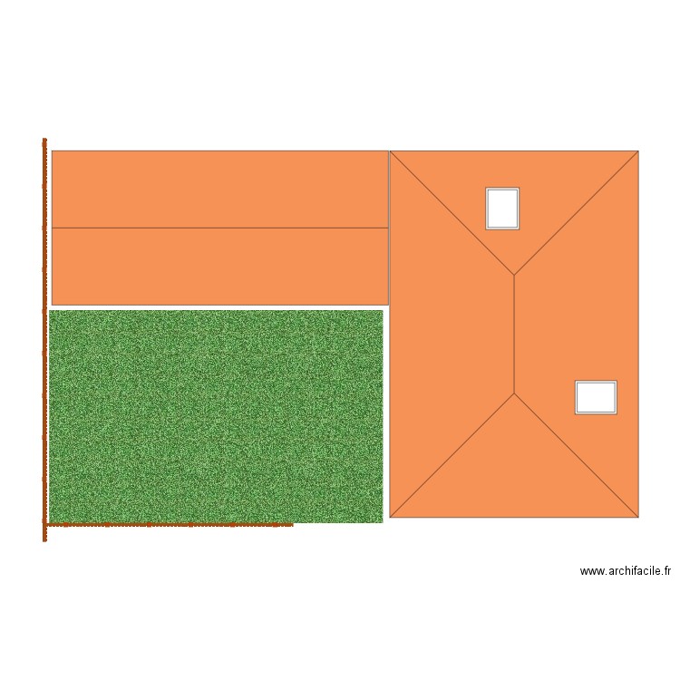 TOITURE 2. Plan de 0 pièce et 0 m2