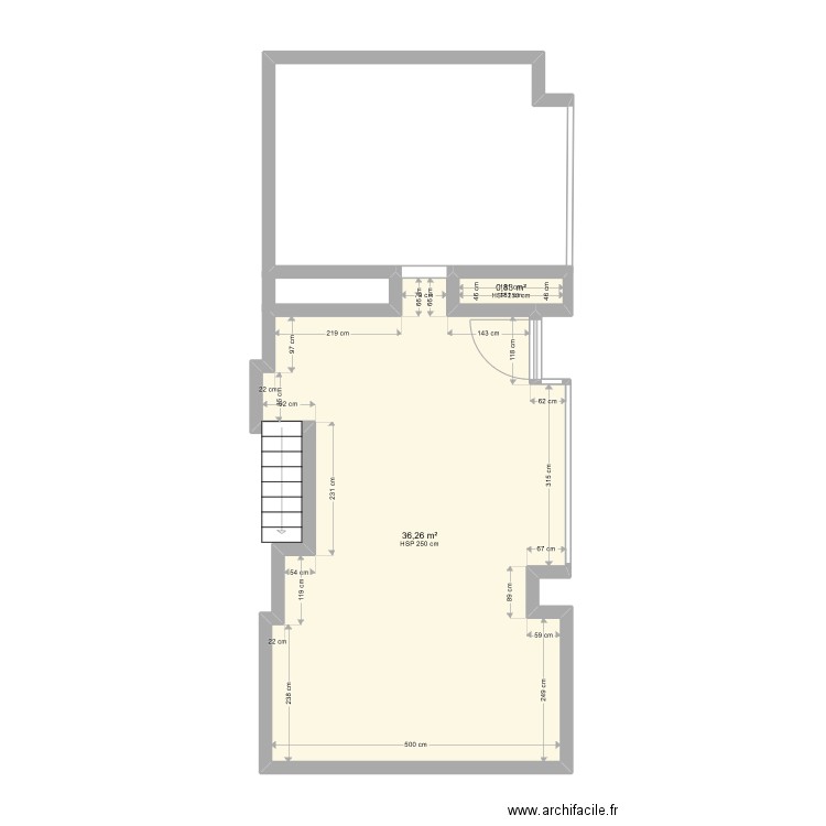 Bureau Sierre. Plan de 0 pièce et 0 m2