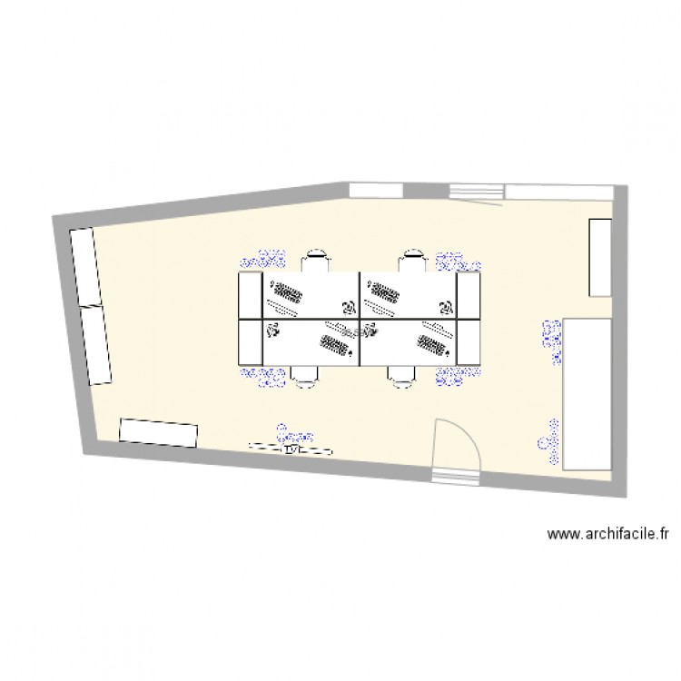 Bureau_Info. Plan de 0 pièce et 0 m2