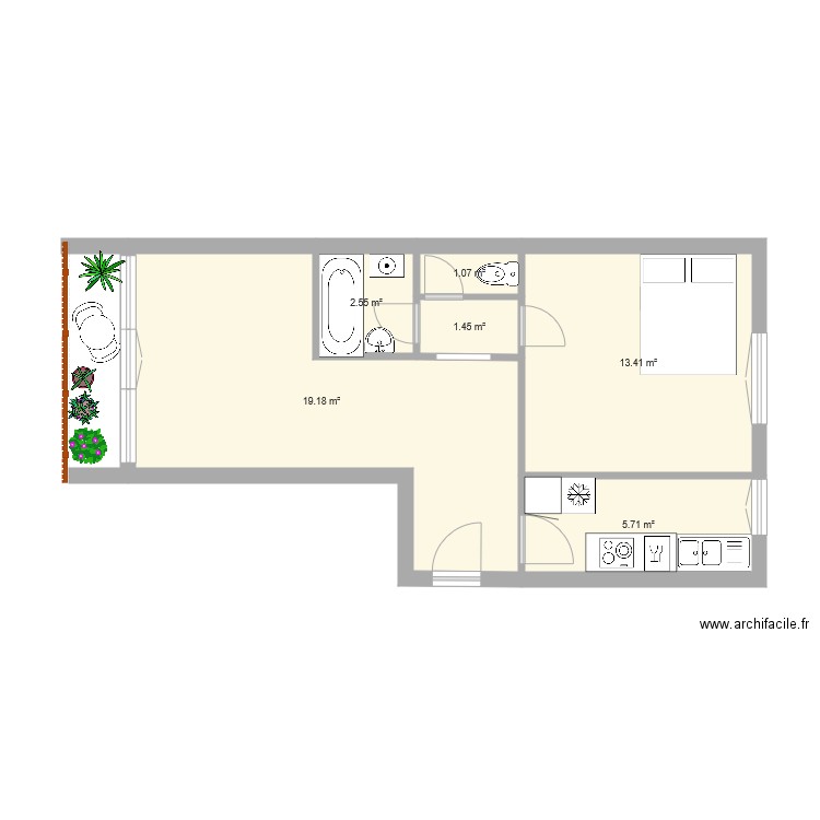 Surenes. Plan de 0 pièce et 0 m2