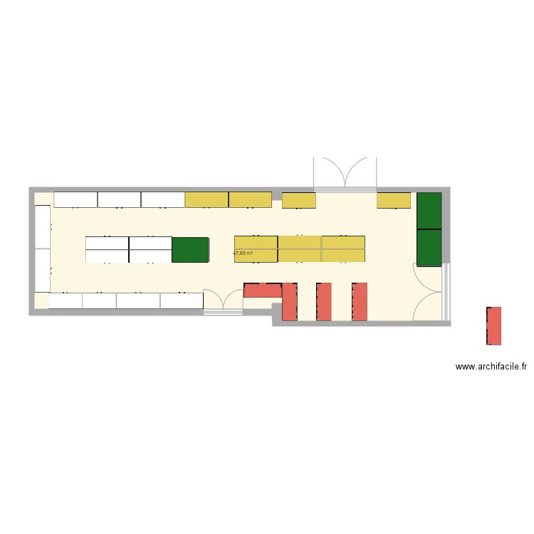 Reserve Boutique New. Plan de 0 pièce et 0 m2