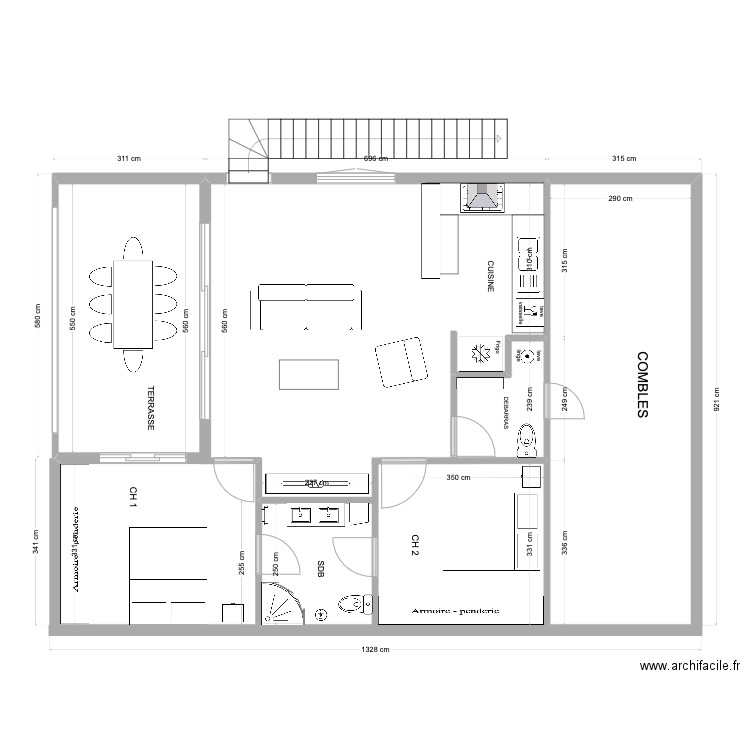 saint pierre. Plan de 0 pièce et 0 m2