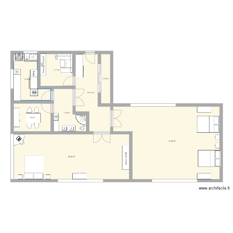 Plan cd1 Evan Dumas groupe 105. Plan de 0 pièce et 0 m2