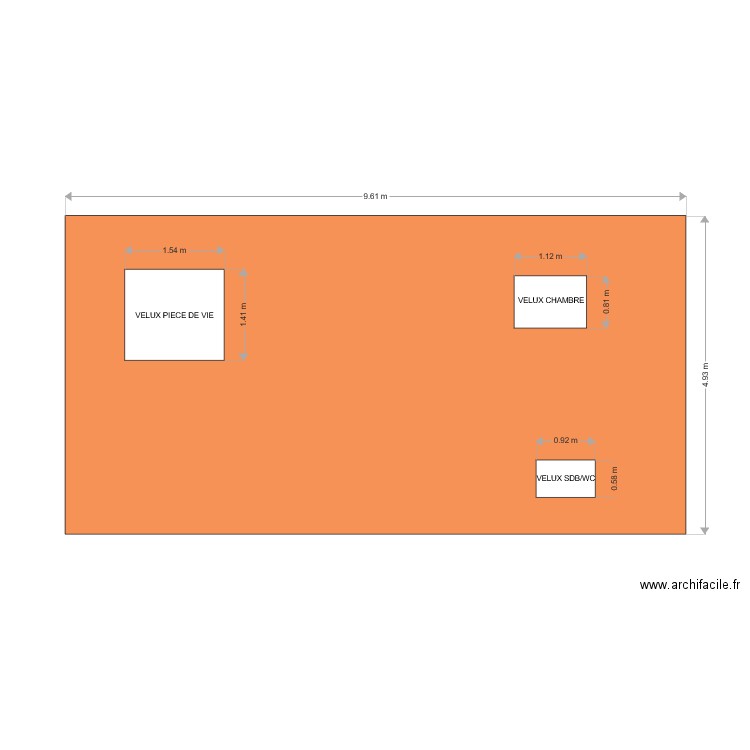 TOITURE T2. Plan de 0 pièce et 0 m2