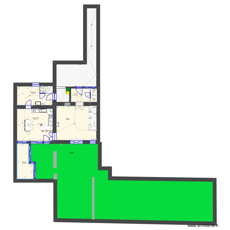 new layout 2021 05. Plan de 17 pièces et 433 m2