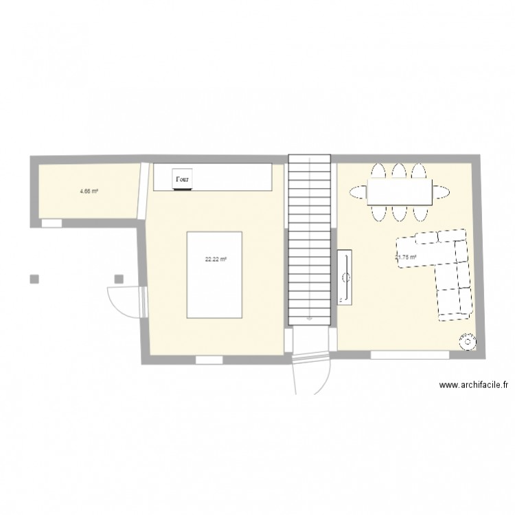 plan maison RDC. Plan de 0 pièce et 0 m2