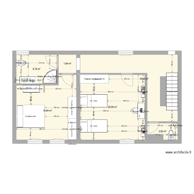 N1 x. Plan de 0 pièce et 0 m2