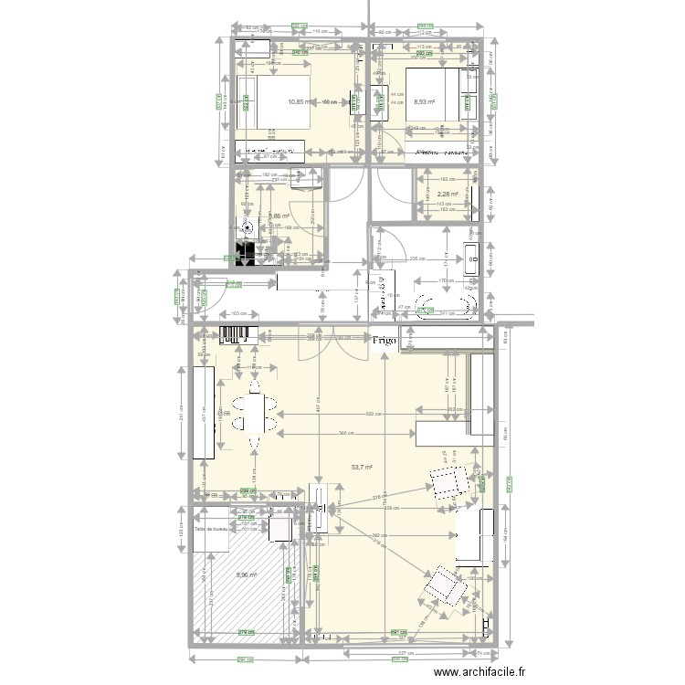 PETIT PORT 7. Plan de 0 pièce et 0 m2