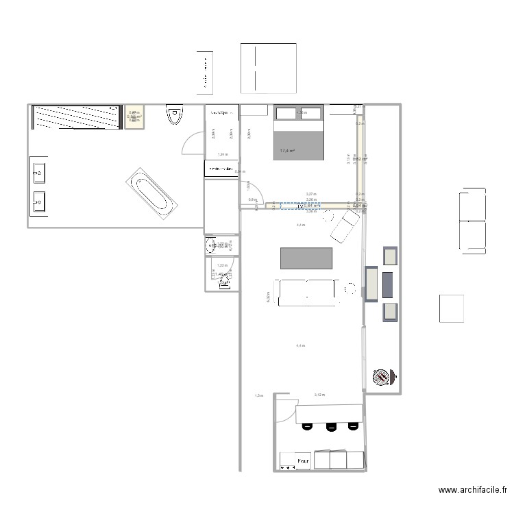 VICTOR HUGO 3. Plan de 0 pièce et 0 m2