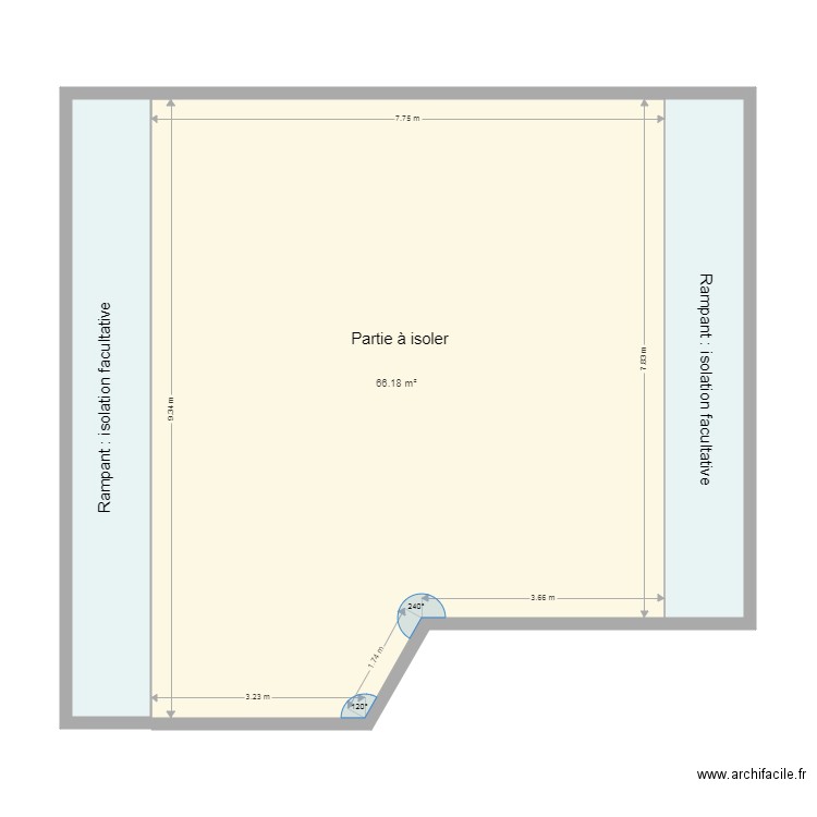 garrigues plafond etage. Plan de 0 pièce et 0 m2