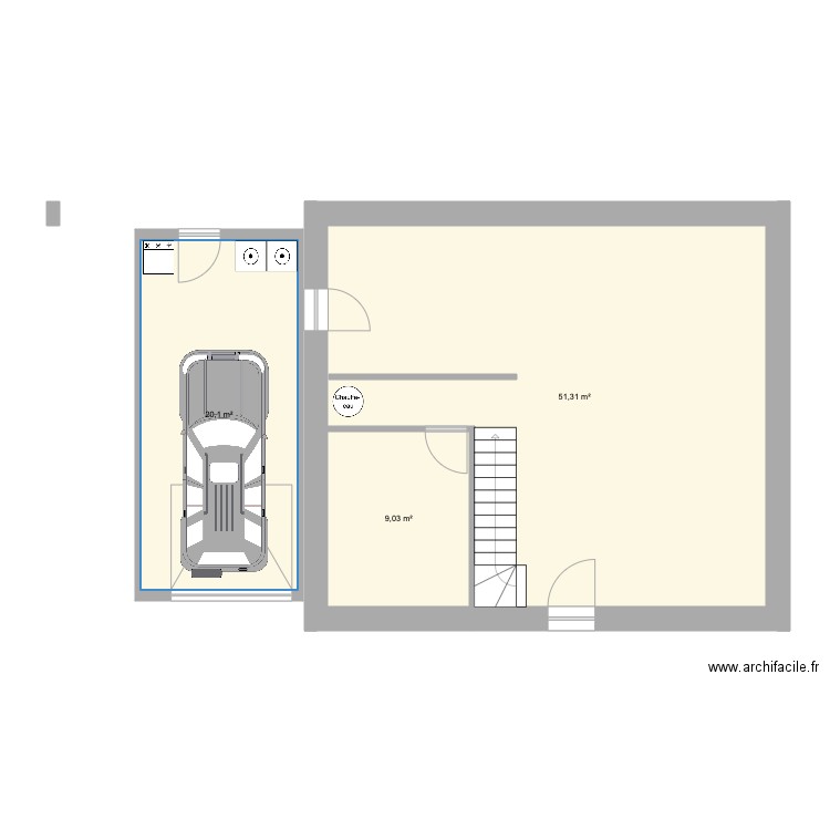 MAISON. Plan de 0 pièce et 0 m2