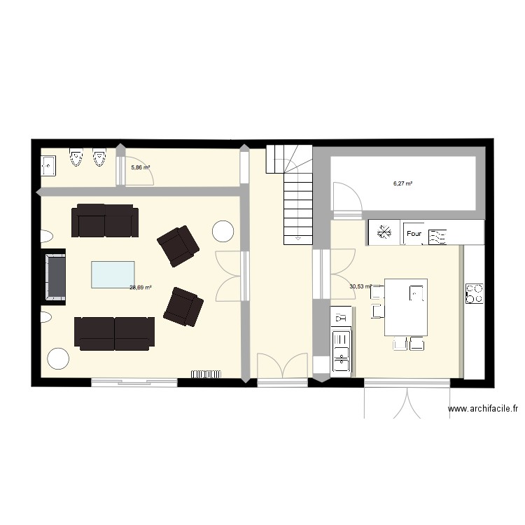 casa nova. Plan de 0 pièce et 0 m2