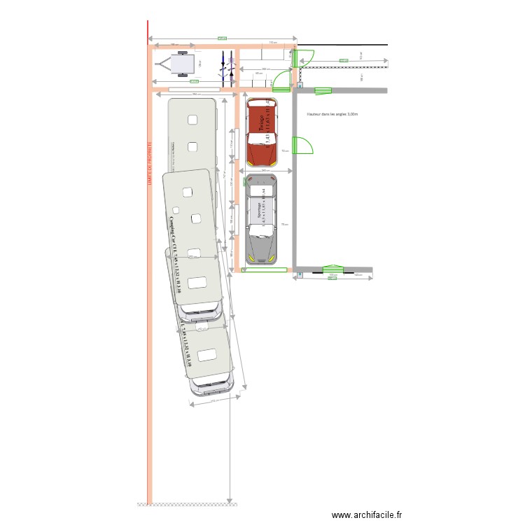 Projet Garage Phil. Plan de 0 pièce et 0 m2