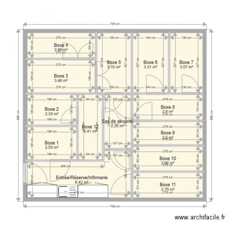 Chatterie 3. Plan de 0 pièce et 0 m2