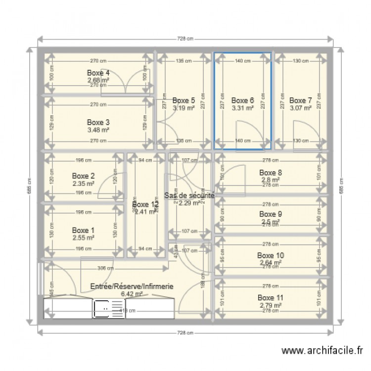 Chatterie 4. Plan de 0 pièce et 0 m2