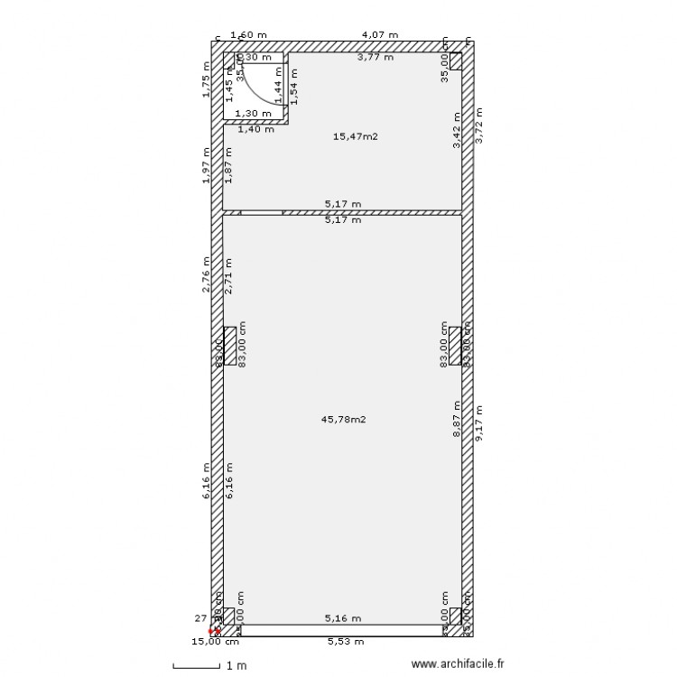 Blida. Plan de 0 pièce et 0 m2