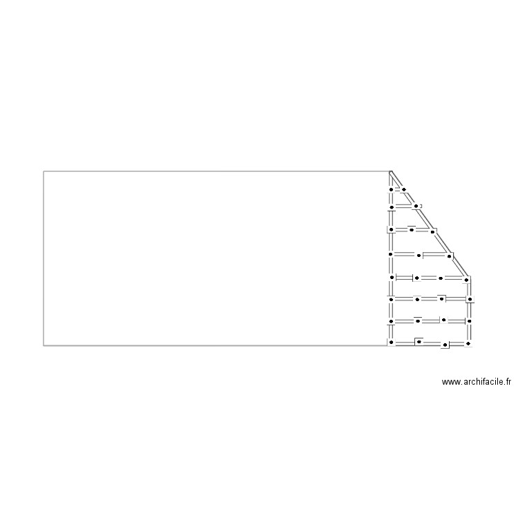 terrasse. Plan de 0 pièce et 0 m2