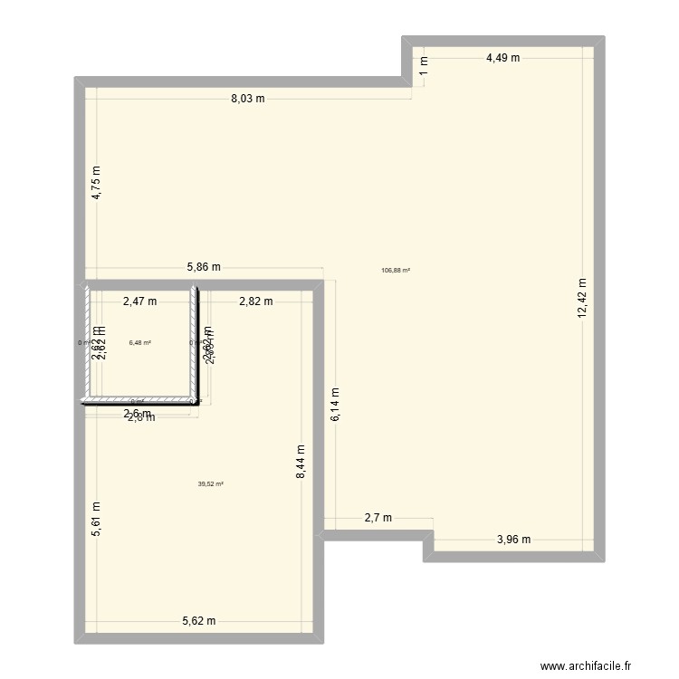 csn2. Plan de 7 pièces et 153 m2