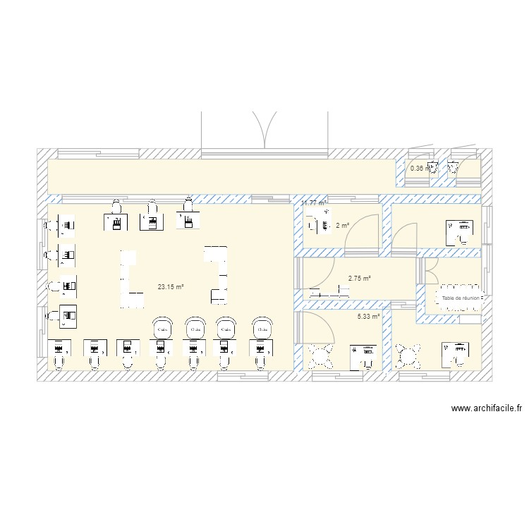 insa. Plan de 0 pièce et 0 m2