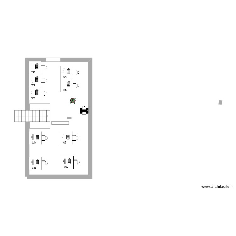 Mezzanine CHALET. Plan de 0 pièce et 0 m2