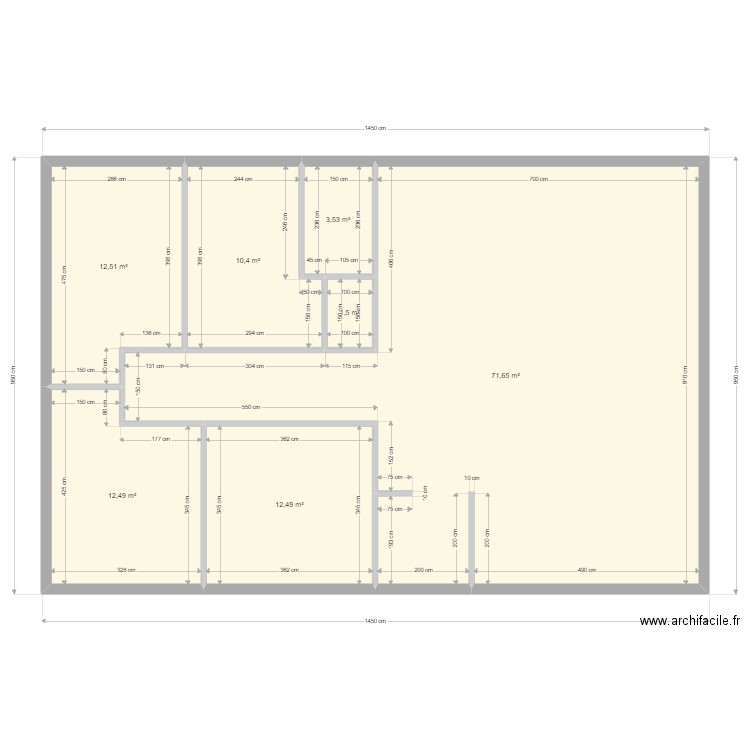 Plan de maison . Plan de 0 pièce et 0 m2