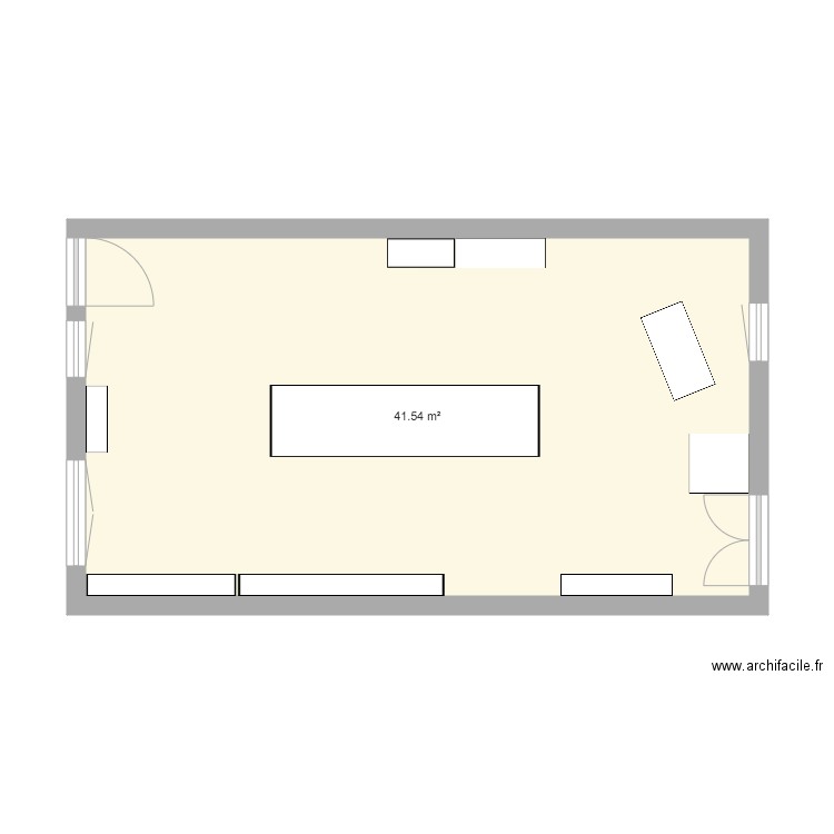 BOUTIQUE. Plan de 0 pièce et 0 m2