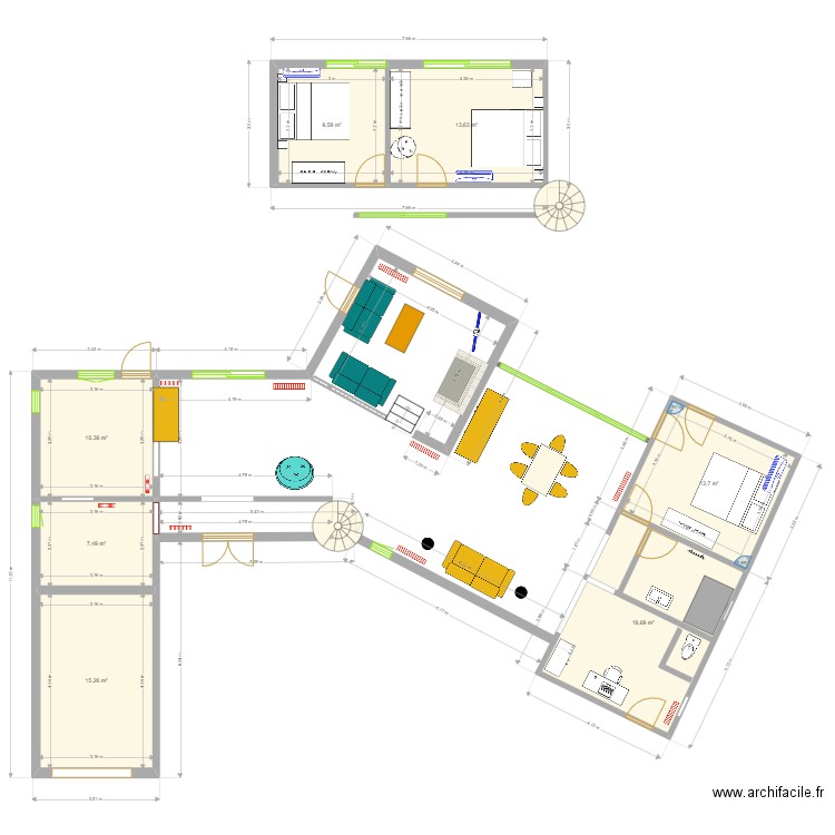 bas general. Plan de 0 pièce et 0 m2