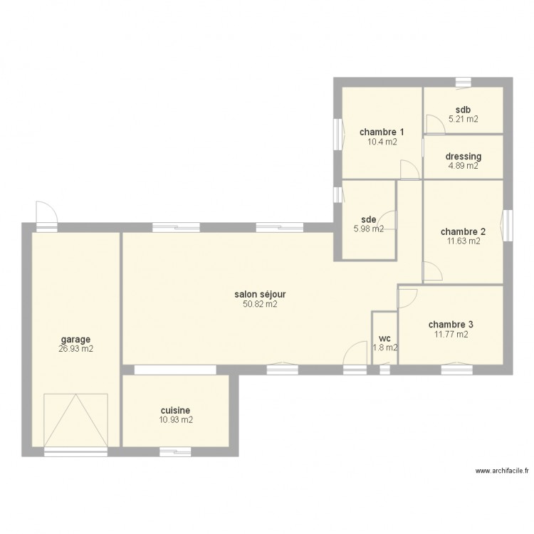 plan final. Plan de 0 pièce et 0 m2