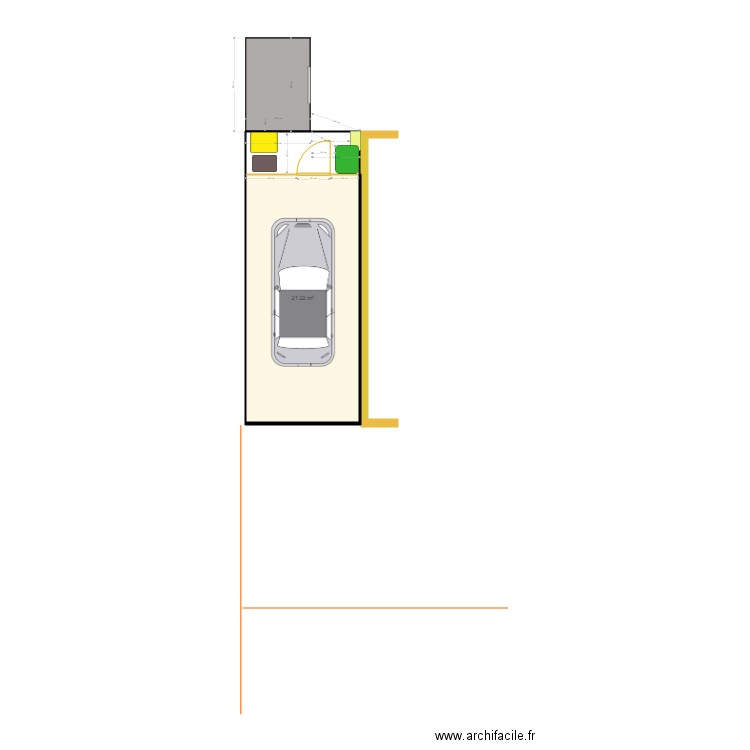 carport-St-Gilles-4-51. Plan de 1 pièce et 21 m2