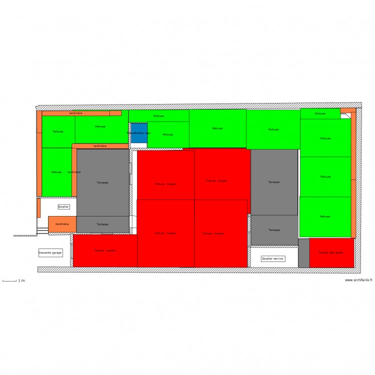 Jardin et arrosage. Plan de 0 pièce et 0 m2