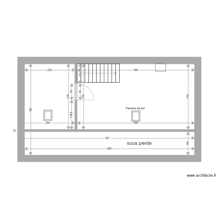 Montigny Les Couterelles Grenier . Plan de 0 pièce et 0 m2