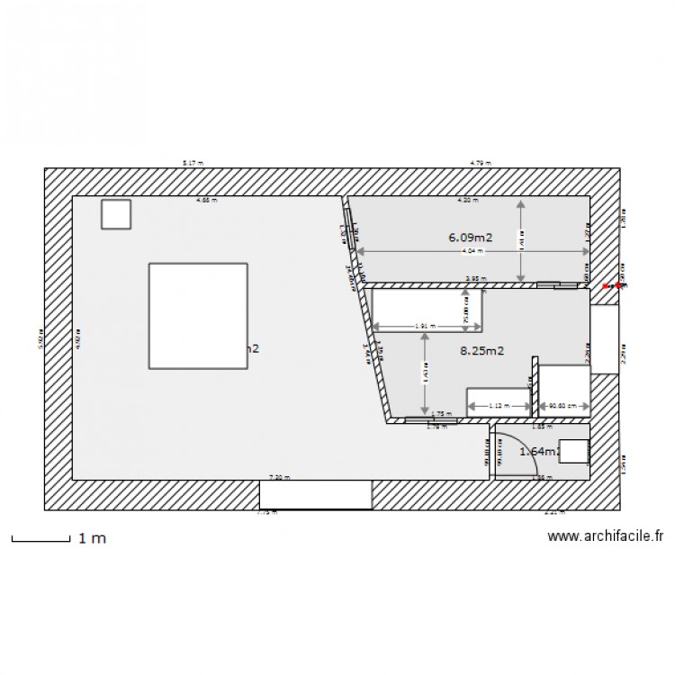 Dessus Garage. Plan de 0 pièce et 0 m2