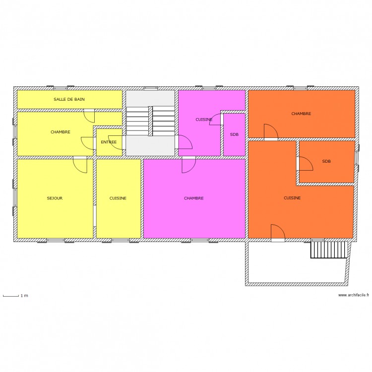 ST_ALBAN_1ER_ETAGE. Plan de 0 pièce et 0 m2