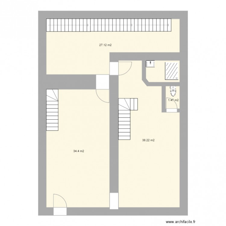 rdc. Plan de 0 pièce et 0 m2