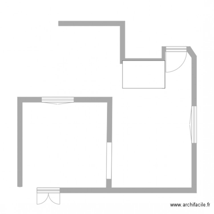 Maison. Plan de 0 pièce et 0 m2