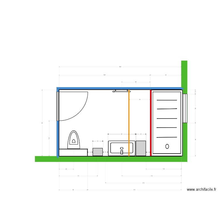 CARANGEOT I Zones SDE Etage. Plan de 0 pièce et 0 m2